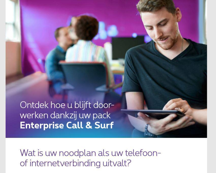 Brochure 'Enterprise Call & Surf'