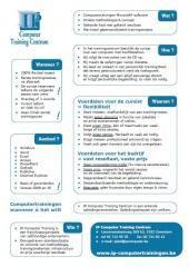 Troevenblad 'IP Computer Training Centrum'